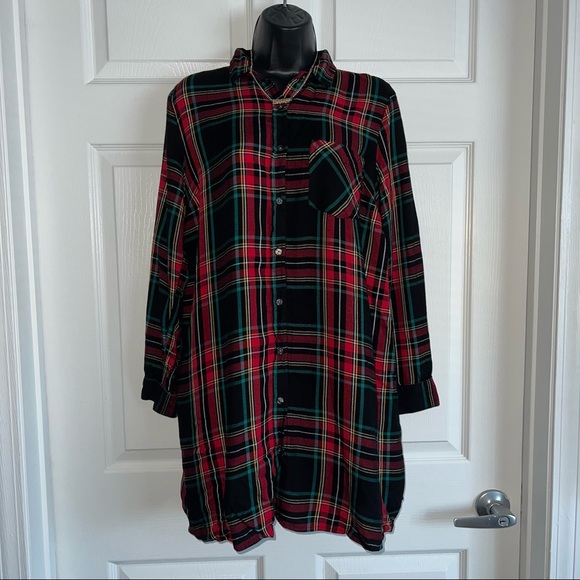 Black and Red Flannel - Size M - Picture 1 of 3